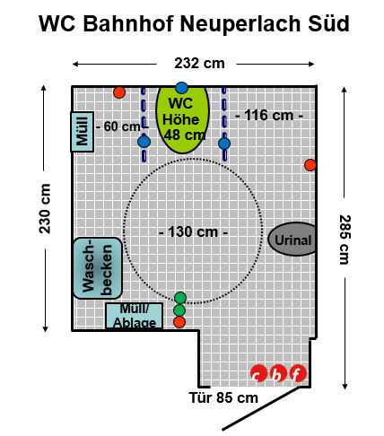 U- / S- Bahnhof Neuperlach Süd Plan