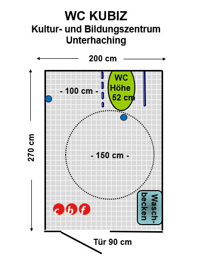 WC Kubiz Unterhaching Plan