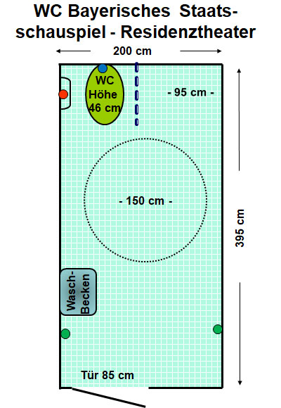 WC Residenztheater Plan